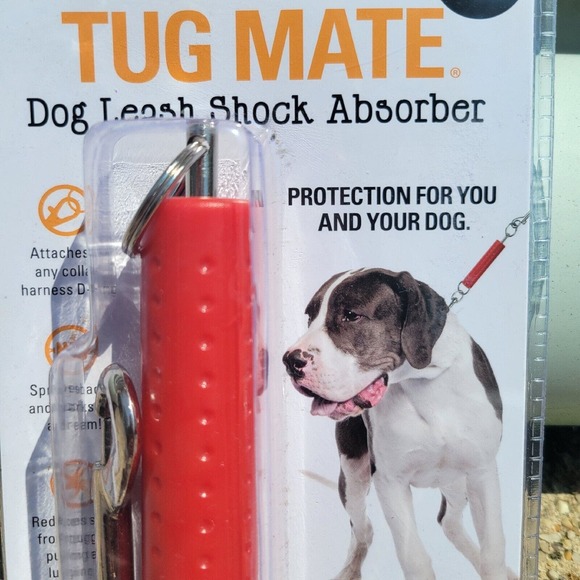 Goldmans Tug Mate Spring Loaded Large Dog Lightweight Leash Shock Absorber - Picture 2 of 3